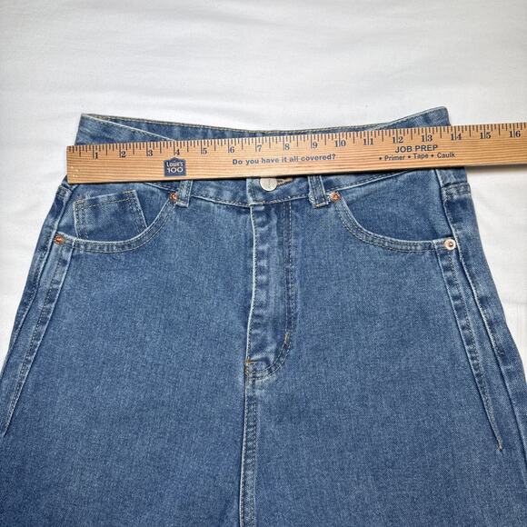 Micas Los Angeles High Rise Wide Leg Womens Jeans Size 28 X 30 Small Long NWT - Picture 6 of 13